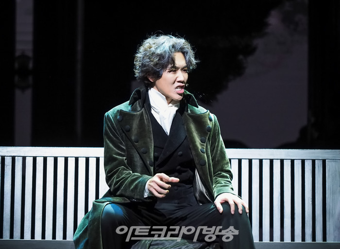 뮤지컬 '베토벤' 프레스콜(루드비히 반 베토벤 역 카이). 2023.01.19 사진 ⓒ아트코리아방송 이용선 기자​