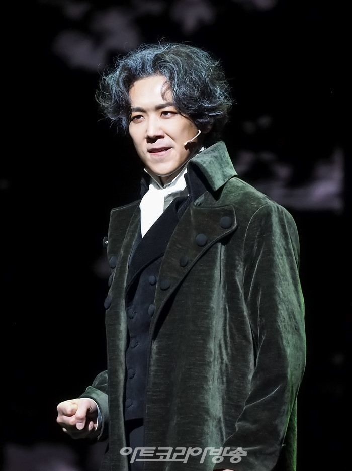 뮤지컬 '베토벤' 프레스콜(루드비히 반 베토벤 역 카이). 2023.01.19 사진 ⓒ아트코리아방송 이용선 기자​