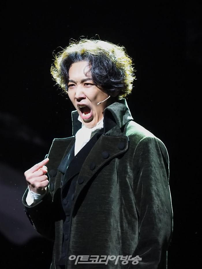 뮤지컬 '베토벤' 프레스콜(루드비히 반 베토벤 역 카이). 2023.01.19 사진 ⓒ아트코리아방송 이용선 기자​