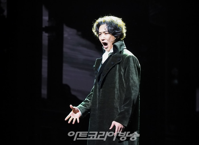 뮤지컬 '베토벤' 프레스콜(루드비히 반 베토벤 역 카이). 2023.01.19 사진 ⓒ아트코리아방송 이용선 기자​