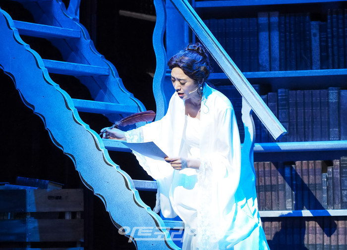 뮤지컬 '베토벤' 프레스콜(안토니 브렌타노 역 조정은). 2023.01.19 사진 ⓒ아트코리아방송 이용선 기자​