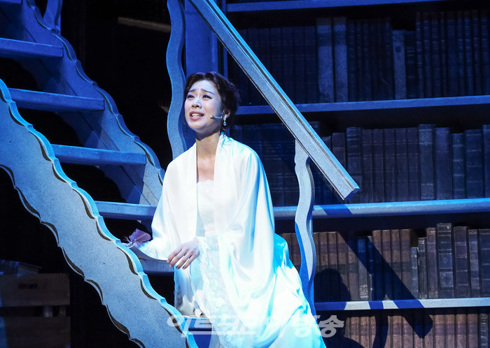 뮤지컬 '베토벤' 프레스콜(안토니 브렌타노 역 조정은). 2023.01.19 사진 ⓒ아트코리아방송 이용선 기자​