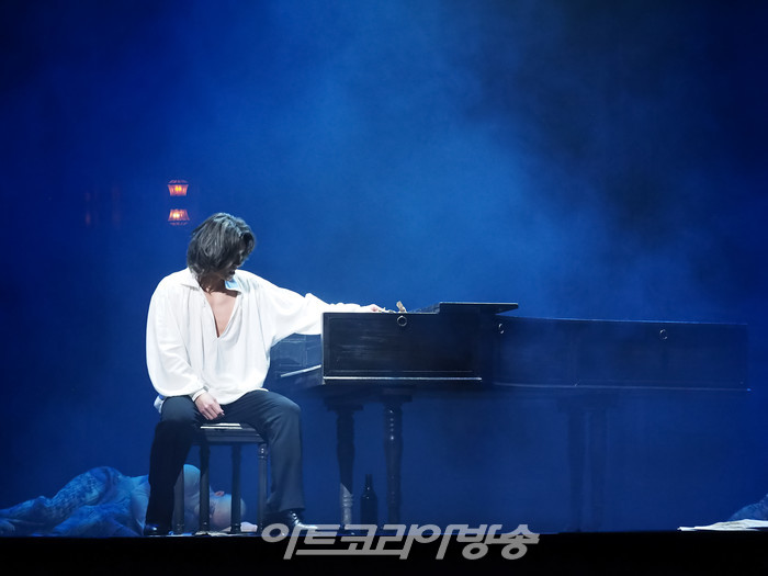 뮤지컬 '베토벤' 프레스콜(루드비히 반 베토벤 역 박은태). 2023.01.19 사진 ⓒ아트코리아방송 이용선 기자​