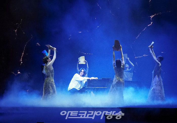 뮤지컬 '베토벤' 프레스콜(루드비히 반 베토벤 역 박은태). 2023.01.19 사진 ⓒ아트코리아방송 이용선 기자​