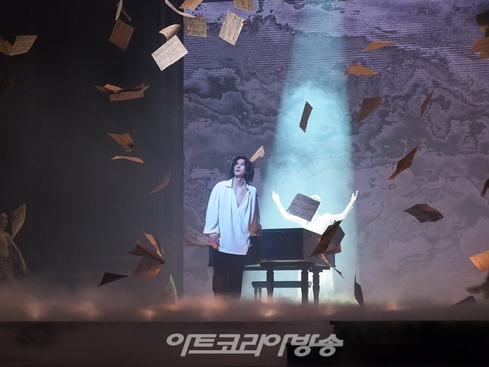 뮤지컬 '베토벤' 프레스콜(루드비히 반 베토벤 역 박은태). 2023.01.19 사진 ⓒ아트코리아방송 이용선 기자​