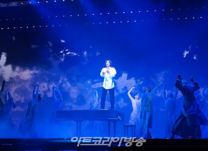 뮤지컬 '베토벤' 프레스콜(루드비히 반 베토벤 역 박은태). 2023.01.19 사진 ⓒ아트코리아방송 이용선 기자​