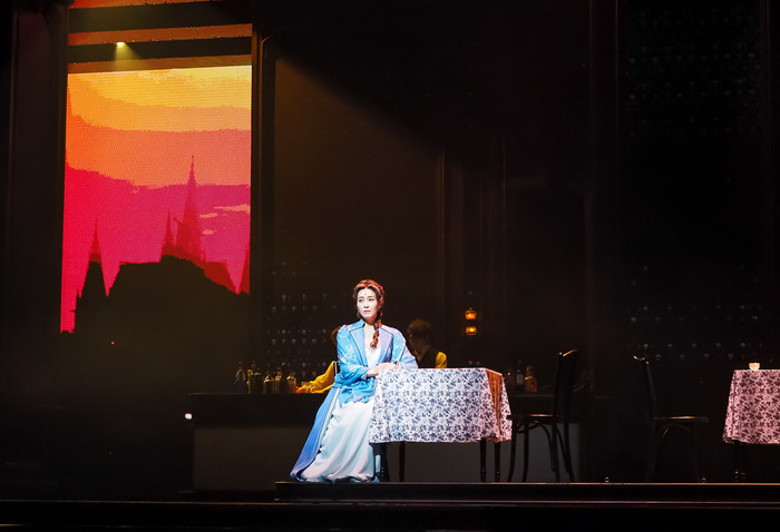 뮤지컬 '베토벤' 프레스콜(안토니 브렌타노 역 옥주현). 2023.01.19 사진 ⓒ아트코리아방송 이용선 기자​