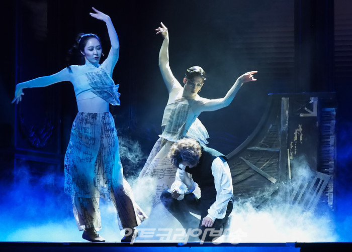 뮤지컬 '베토벤' 프레스콜(루드비히 반 베토벤 역 카이). 2023.01.19 사진 ⓒ아트코리아방송 이용선 기자​