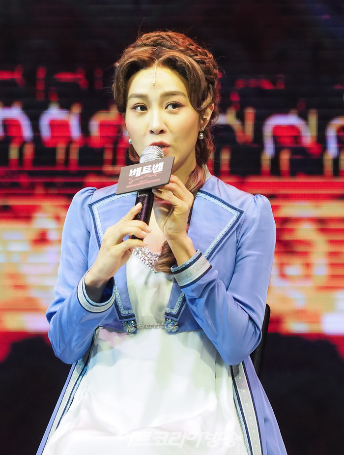 뮤지컬 '베토벤' 프레스콜(안토니 브렌타노 역 옥주현). 2023.01.19 사진 ⓒ아트코리아방송 이용선 기자​