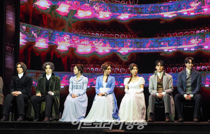 뮤지컬 '베토벤' 프레스콜(박은태, 카이, 조정은, 옥주현, 윤공주, 이해준, 김진욱). 2023.01.19 사진 ⓒ아트코리아방송 이용선 기자​