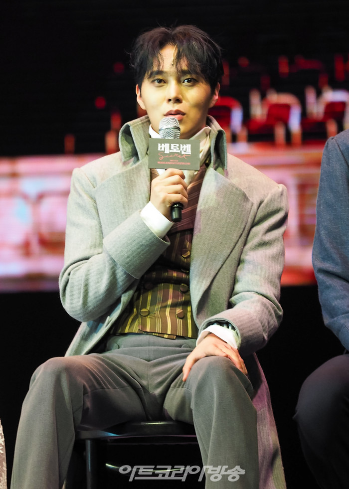 뮤지컬 '베토벤' 프레스콜(카스파 반 베토벤 역 이해준) 2023.01.19 사진 ⓒ아트코리아방송 이용선 기자​