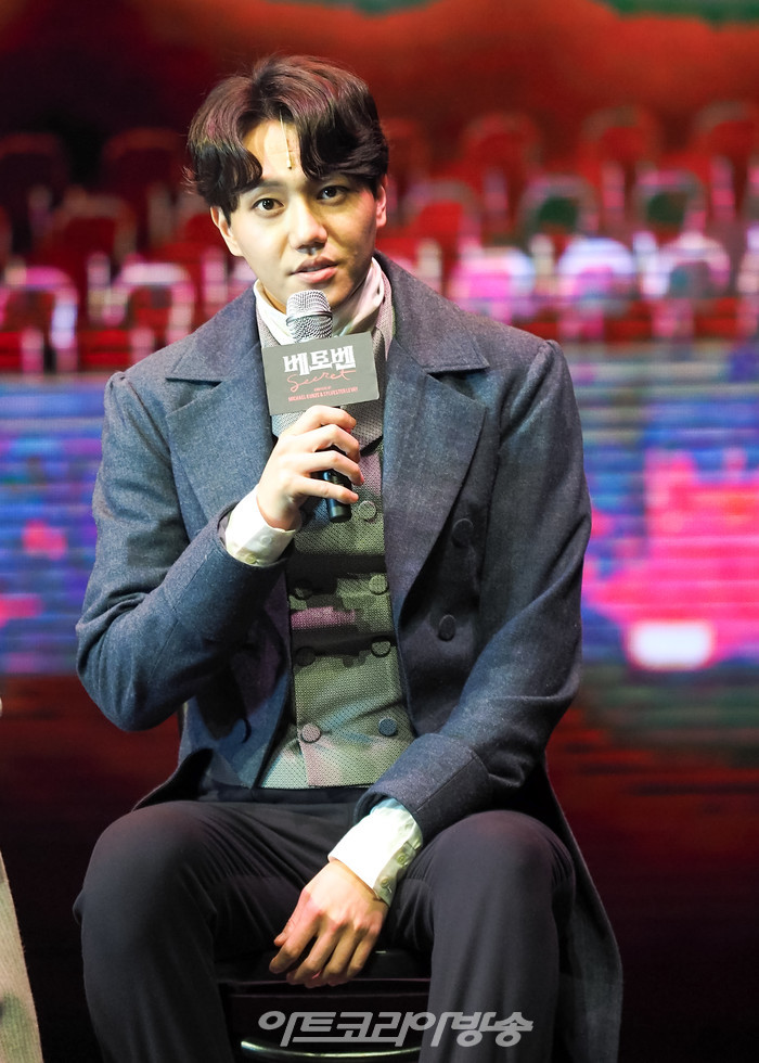 뮤지컬 '베토벤' 프레스콜(카스파 반 베토벤 역 김진욱) 2023.01.19 사진 ⓒ아트코리아방송 이용선 기자​