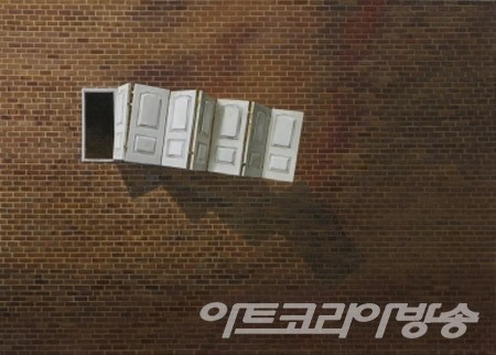 조은정 作_7겹안전문_Oil on Canvas_65.5x91cm_2011 