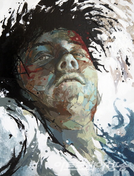 권영석 作_Drift_53x40.9cm_Acrylic on canvas_2021 _ 작가의 향기 展