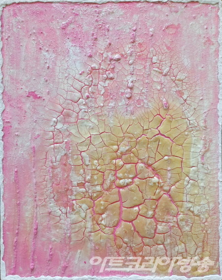 김과리 作_Ritornello 회귀_91x72.7cm_Mixed Media_2022 _ 작가의 향기 展