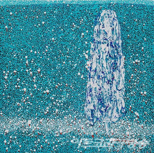 차정숙 作_내마음의 노래_Acrylic & Mixed_72.7x60.6cm