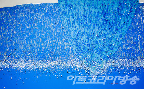 차정숙 作_내마음의 노래_Acrylic & Mixed_116x72.7cm