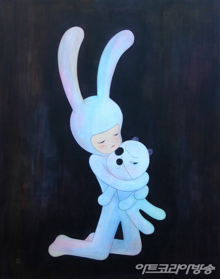 ARTNOM 作_ 난너의 인형이아니야, 91x116.8cm, Acrylic on canvas, 2007