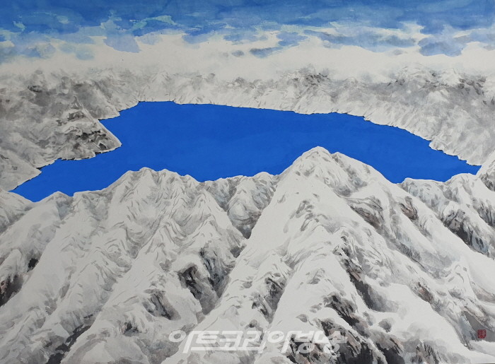 서울국제아트엑스포 2023 김옥희 작가 부스개인전