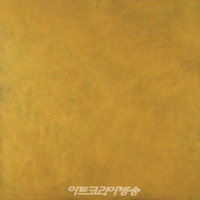 Flow #23_39.4x39.4 inches (100x100cm) _natural lacquer on wooden panel_2023