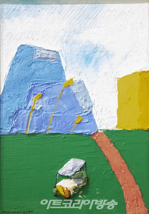 서울국제아트엑스포 2023 ‘마가렛 윤정 부스개인전’-골프장 풍경