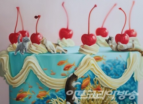 이지희 作_Sweet Shelter_Oil on canvas_90.9x72.7cm_2022