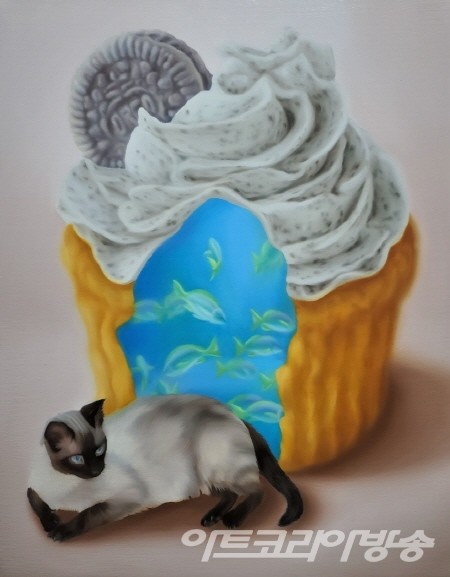 이지희 作_Sweet Shelter_Oil on canvas_40.9x31.8cm_2021