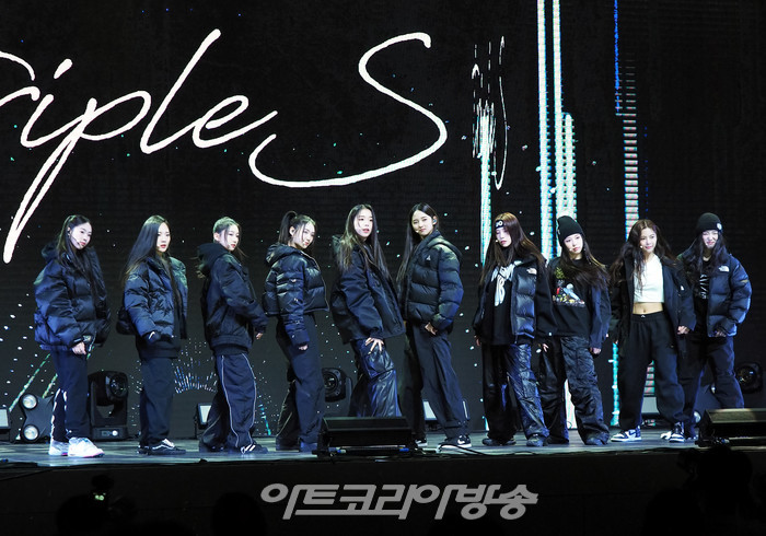 '트리플에스'(tripleS) '에셈블'(ASSEMBLE) 발매 기념 쇼케이스. 2023.02.13 사진 ⓒ아트코리아방송 이용선 기자​