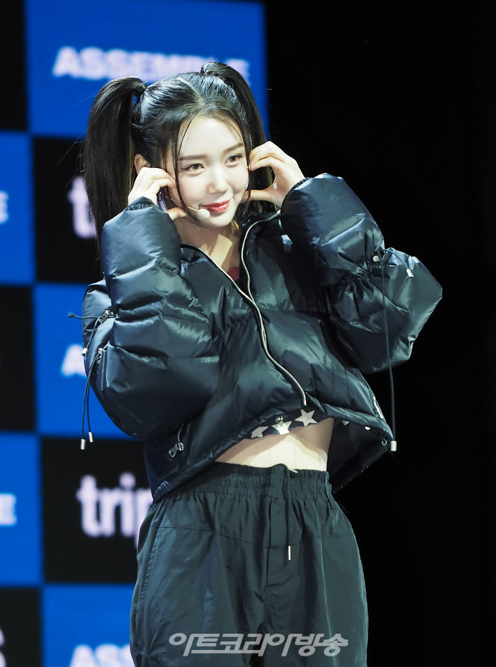 트리플에스 새 앨범 '어셈블'(ASSEMBLE) 발매 기념 쇼케이스(공유빈) 2023.02.13 사진 ⓒ아트코리아방송 이용선 기자​