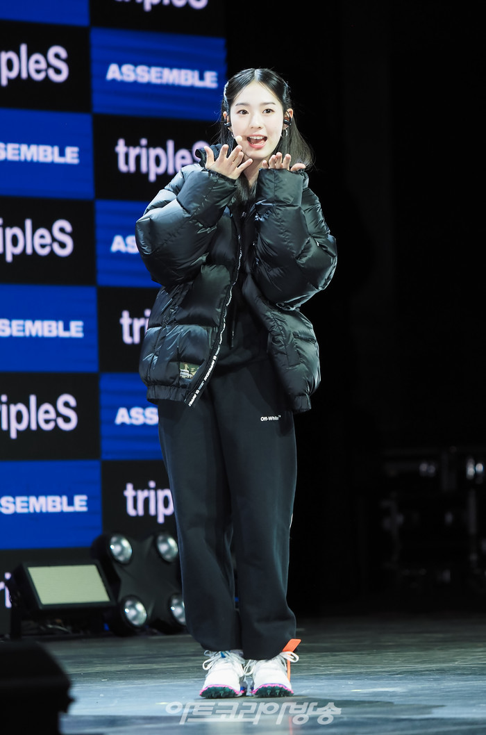 트리플에스 새 앨범 '어셈블'(ASSEMBLE) 발매 기념 쇼케이스(김수민) 2023.02.13 사진 ⓒ아트코리아방송 이용선 기자​