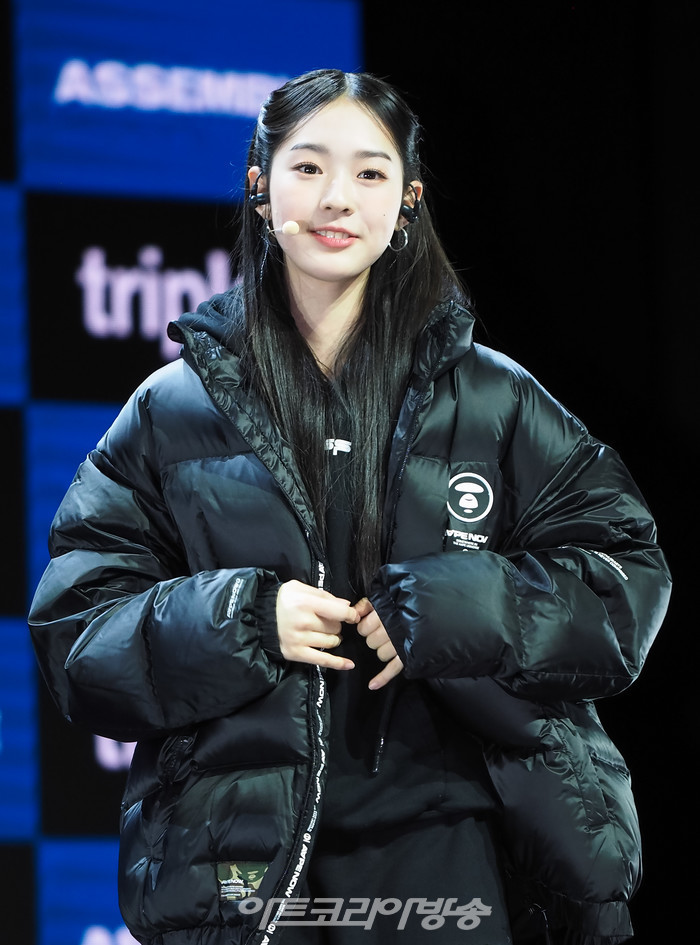 트리플에스 새 앨범 '어셈블'(ASSEMBLE) 발매 기념 쇼케이스(김수민) 2023.02.13 사진 ⓒ아트코리아방송 이용선 기자​