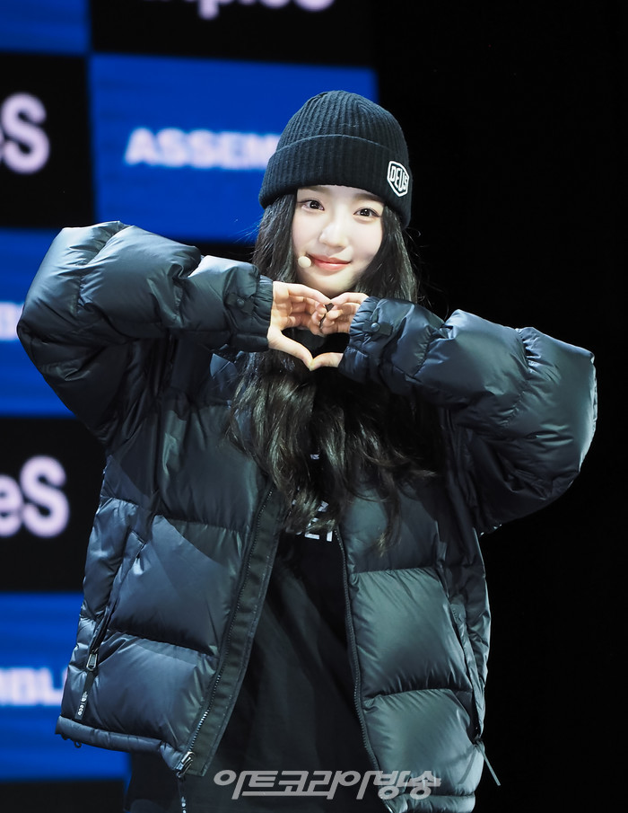 트리플에스 새 앨범 '어셈블'(ASSEMBLE) 발매 기념 쇼케이스(김유연) 2023.02.13 사진 ⓒ아트코리아방송 이용선 기자​