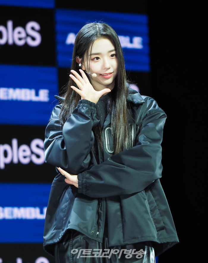 트리플에스 새 앨범 '어셈블'(ASSEMBLE) 발매 기념 쇼케이스(김채연) 2023.02.13 사진 ⓒ아트코리아방송 이용선 기자​