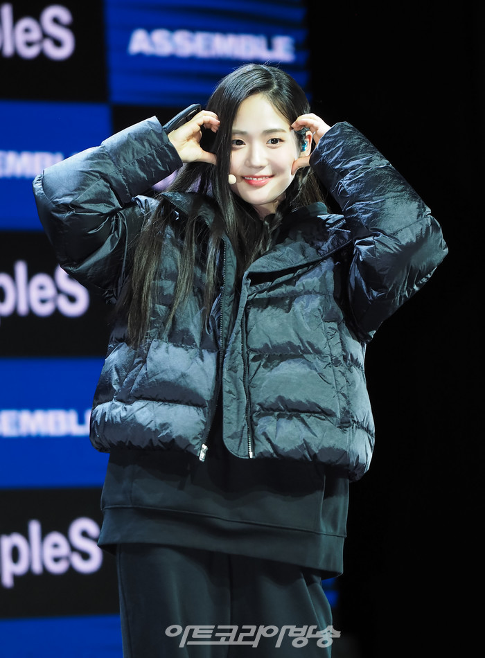 트리플에스 새 앨범 '어셈블'(ASSEMBLE) 발매 기념 쇼케이스(윤서연) 2023.02.13 사진 ⓒ아트코리아방송 이용선 기자​