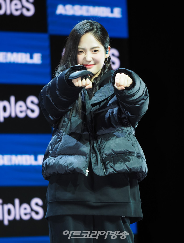 트리플에스 새 앨범 '어셈블'(ASSEMBLE) 발매 기념 쇼케이스(윤서연) 2023.02.13 사진 ⓒ아트코리아방송 이용선 기자​
