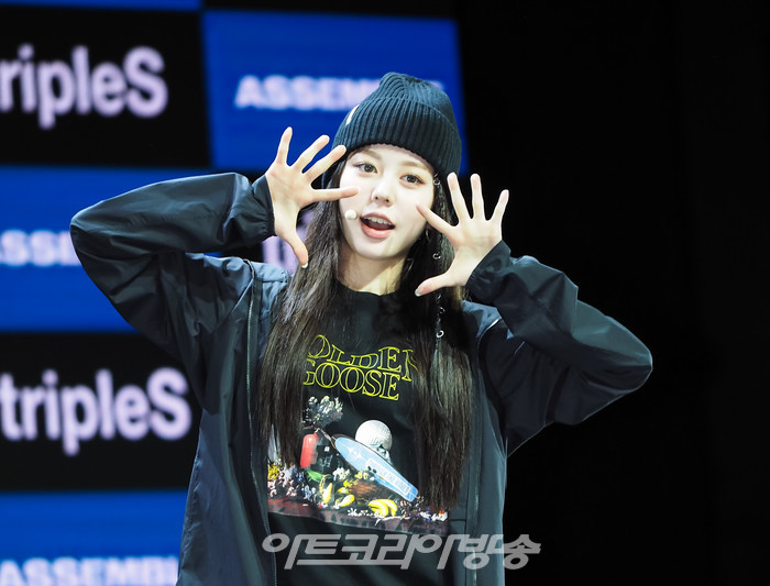 트리플에스 새 앨범 '어셈블'(ASSEMBLE) 발매 기념 쇼케이스(정혜린) 2023.02.13 사진 ⓒ아트코리아방송 이용선 기자​