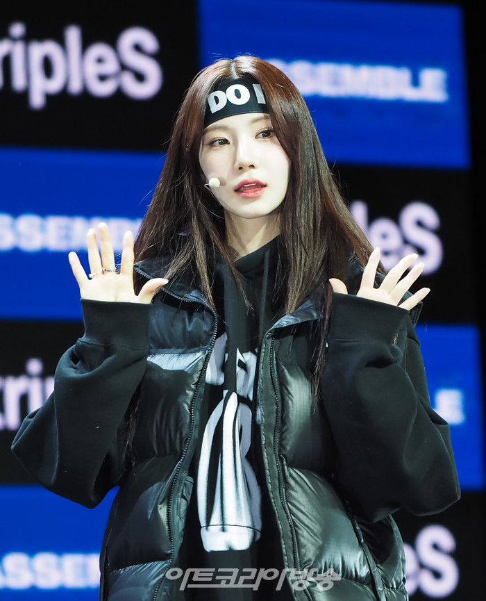 트리플에스 새 앨범 '어셈블'(ASSEMBLE) 발매 기념 쇼케이스(김나경) 2023.02.13 사진 ⓒ아트코리아방송 이용선 기자​