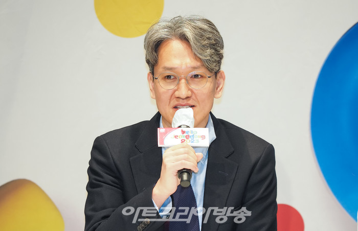 2023 정동시즌 기자간담회'(창작ing-뮤지컬 '쁠라테르' 안재승 작/연출가) 2023.02.14 사진 ⓒ아트코리아방송 이용선 기자​