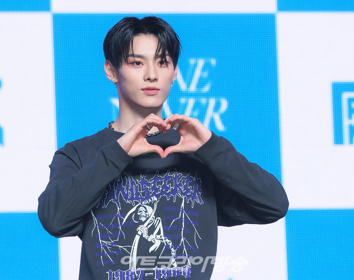 TNX 두 번째 미니앨범 '러브 네버 다이'(Love Never Dies) 발매 기념 쇼케이스(우경준). 2023.02.15 사진 ⓒ아트코리아방송 이용선 기자​