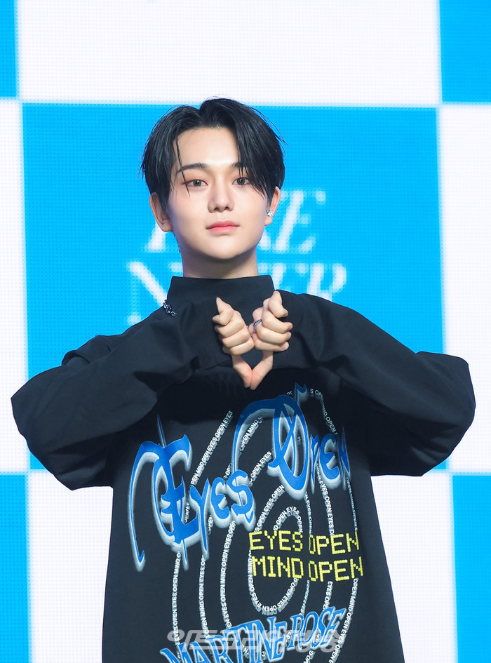 TNX 두 번째 미니앨범 '러브 네버 다이'(Love Never Dies) 발매 기념 쇼케이스(장현수). 2023.02.15 사진 ⓒ아트코리아방송 이용선 기자​