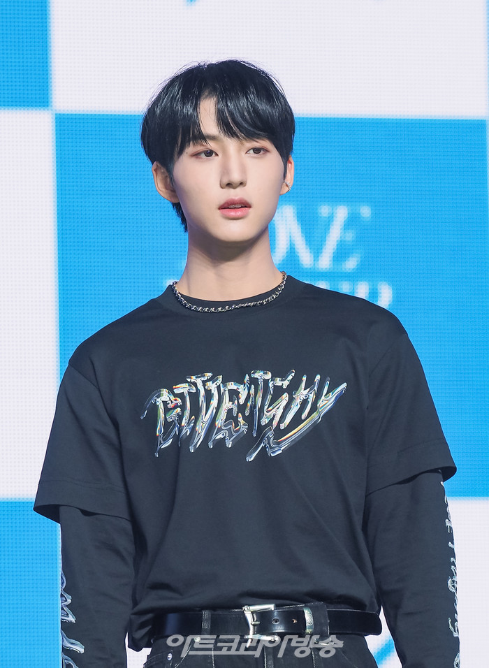 TNX 두 번째 미니앨범 '러브 네버 다이'(Love Never Dies) 발매 기념 쇼케이스(은휘). 2023.02.15 사진 ⓒ아트코리아방송 이용선 기자​