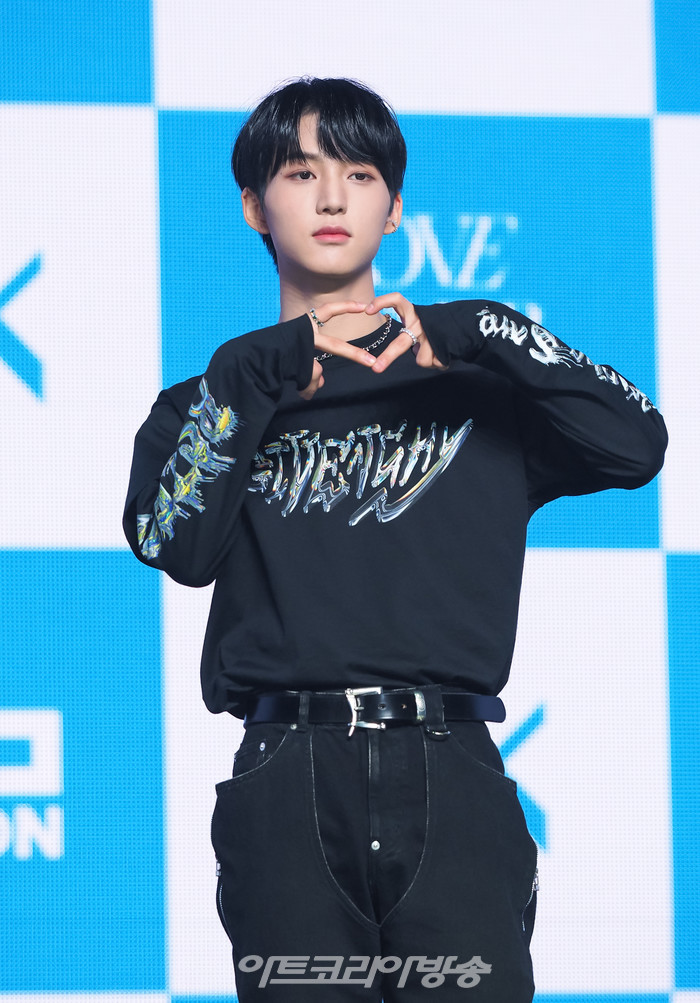 TNX 두 번째 미니앨범 '러브 네버 다이'(Love Never Dies) 발매 기념 쇼케이스(은휘). 2023.02.15 사진 ⓒ아트코리아방송 이용선 기자​