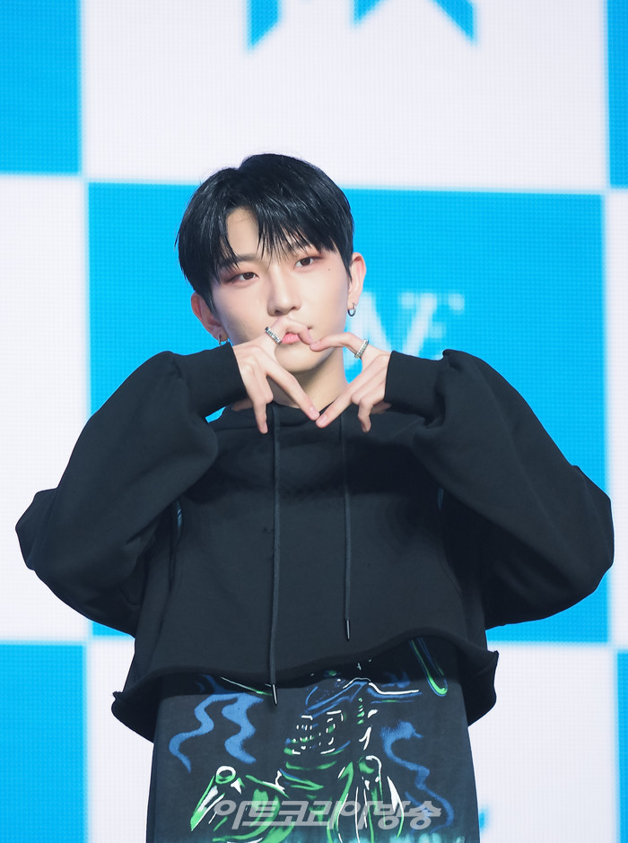 TNX 두 번째 미니앨범 '러브 네버 다이'(Love Never Dies) 발매 기념 쇼케이스(오성준). 2023.02.15 사진 ⓒ아트코리아방송 이용선 기자​