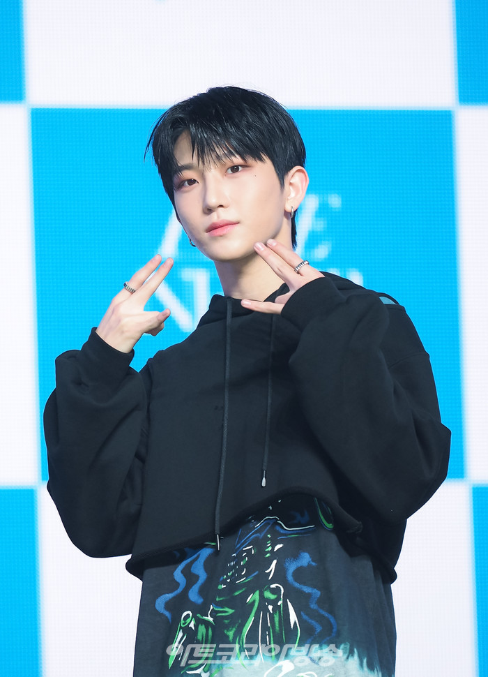 TNX 두 번째 미니앨범 '러브 네버 다이'(Love Never Dies) 발매 기념 쇼케이스(오성준). 2023.02.15 사진 ⓒ아트코리아방송 이용선 기자​