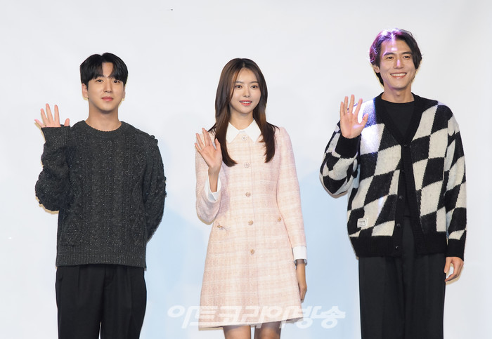 2023 애들레이드 코리안 시즌 출정식 기자간담회(신체극 '헬로, 더 헬: 오델로 / 차선우, 임나영, 송재희) 2023.02.16 사진 ⓒ아트코리아방송 이용선 기자​