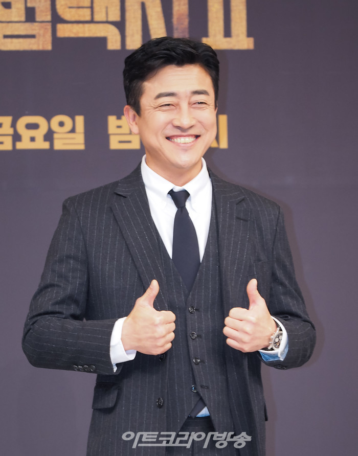 SBS 새 금토드라마 '모범택시2' 제작발표회(장혁진) 2023.02.17 사진 ⓒ아트코리아방송 이용선 기자​