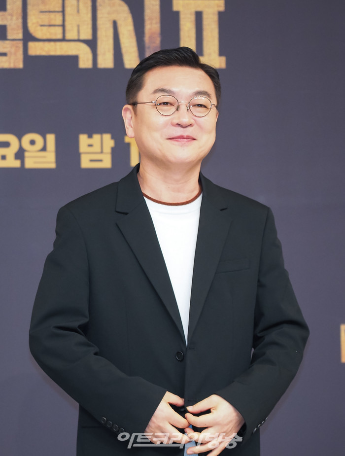 SBS 새 금토드라마 '모범택시2' 제작발표회(김의성) 2023.02.17 사진 ⓒ아트코리아방송 이용선 기자​