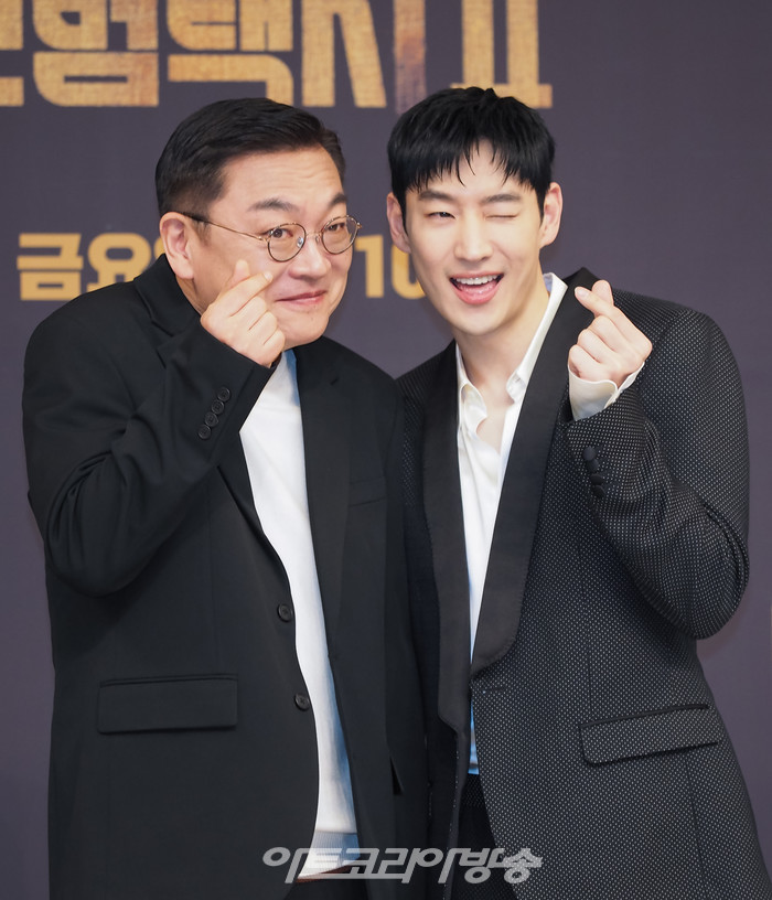 SBS 새 금토드라마 '모범택시2' 제작발표회(김의성-이제훈) 2023.02.17 사진 ⓒ아트코리아방송 이용선 기자​