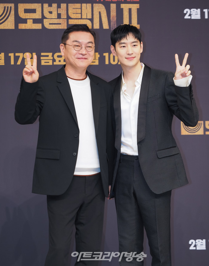 SBS 새 금토드라마 '모범택시2' 제작발표회(김의성-이제훈) 2023.02.17 사진 ⓒ아트코리아방송 이용선 기자​