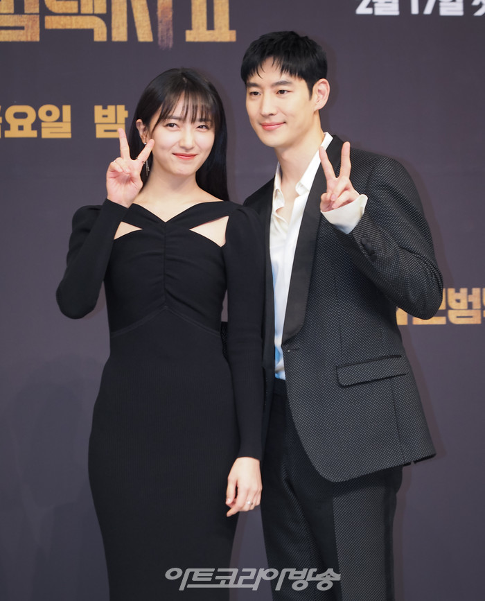 SBS 새 금토드라마 '모범택시2' 제작발표회(표예진-이제훈) 2023.02.17 사진 ⓒ아트코리아방송 이용선 기자​